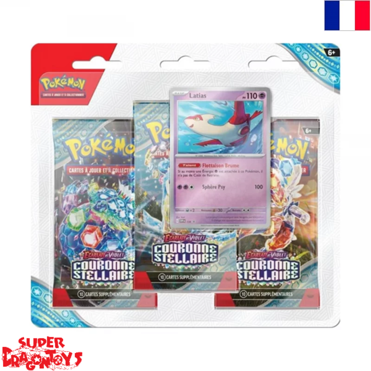 POKEMON TCG - TRIPACK [EV07] "COURONNE STELLAIRE" - EDITION FRANCAISE