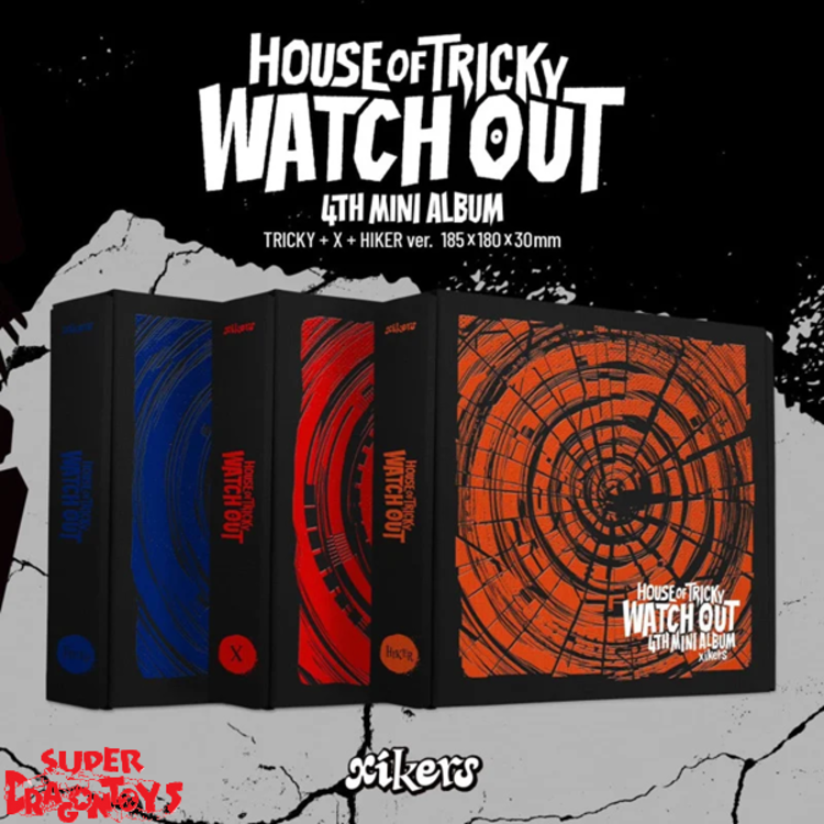 XIKERS (싸이커스) - HOUSE OF TRICKY : WATCH OUT - 4TH MINI ALBUM