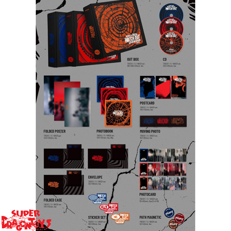 XIKERS (싸이커스) - HOUSE OF TRICKY : WATCH OUT - 4TH MINI ALBUM