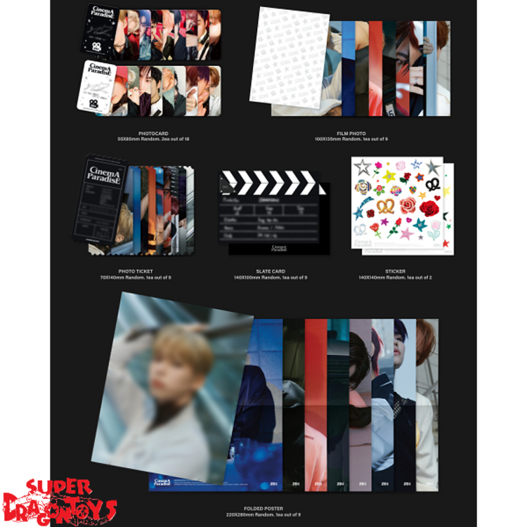 ZEROBASEONE (제로베이스원) - CINEMA PARADISE - [DIGIPACK] - 4TH MINI ALBUM + [BDM PHOTOCARD]