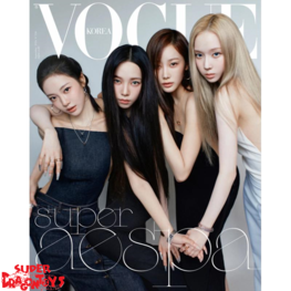 VOGUE [KOREA] MAGAZINE - "AESPA" GROUP COVER (VER.A) - SEPTEMBER 2024 ISSUE