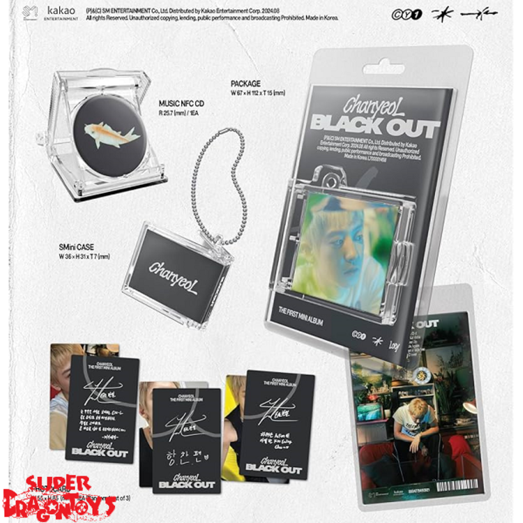 CHANYEOL (박찬열) [EXO] - BLACK OUT - [SMINI VER.] - 1ST MINI ALBUM