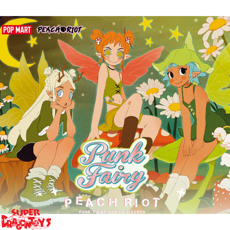POP MART POP MART - PEACH RIOT ["PUNK FAIRY" SERIES] - BLINDBOX MINI FIGURE