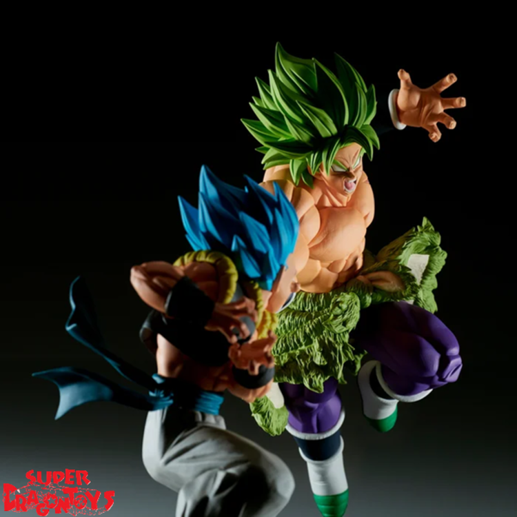 BANPRESTO DRAGON BALL SUPER - BROLY + GOGETA [2 FIGURE SET] - "MATCH MAKERS" FIGURE