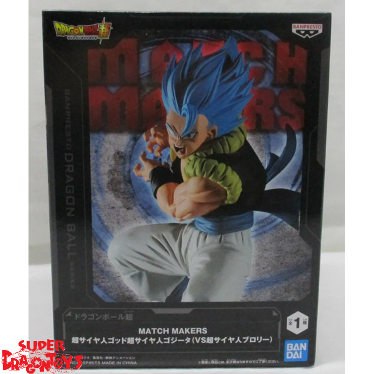 BANPRESTO DRAGON BALL SUPER - BROLY + GOGETA [2 FIGURE SET] - "MATCH MAKERS" FIGURE