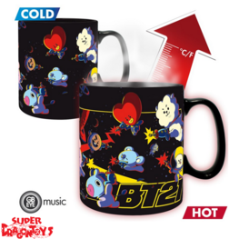ABYSTYLE BTS - MUG HEAT CHANGE "SPACE" - BT21 COLLECTION