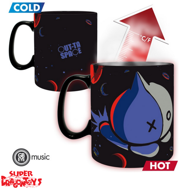ABYSTYLE BTS - MUG HEAT CHANGE "SPACE" - BT21 COLLECTION