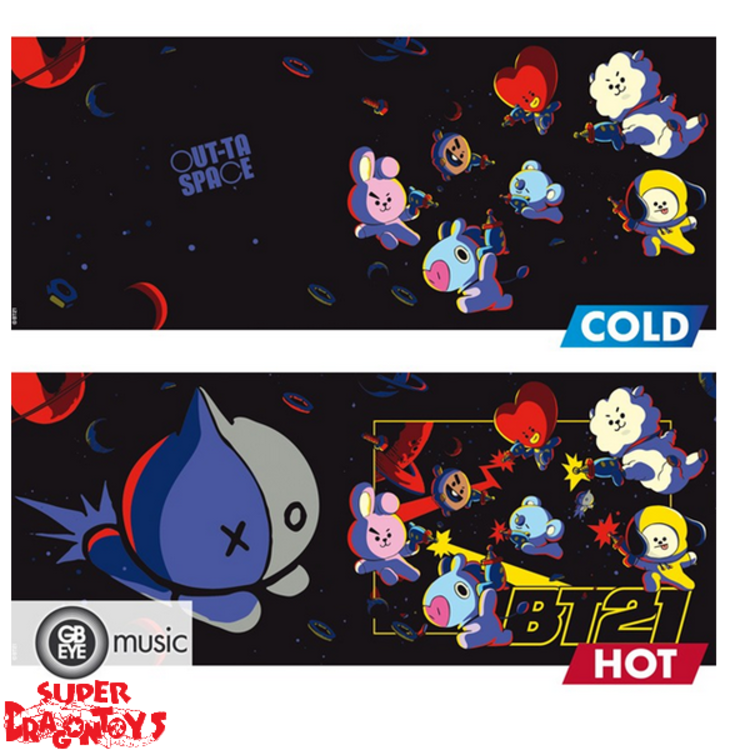 ABYSTYLE BTS - MUG HEAT CHANGE "SPACE" - BT21 COLLECTION