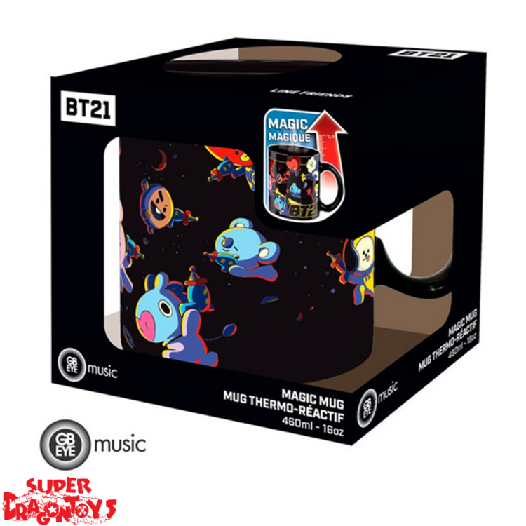 ABYSTYLE BTS - MUG HEAT CHANGE "SPACE" - BT21 COLLECTION