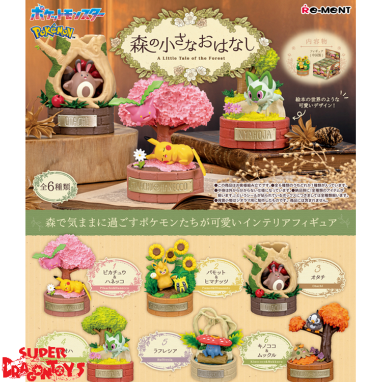 RE-MENT RE-MENT - POKEMON ["A LITTLE TALE OF THE FOREST" SERIES] - BLINDBOX MINI FIGURE