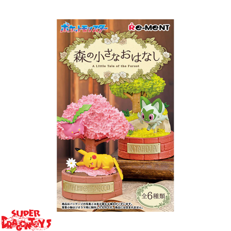 RE-MENT RE-MENT - POKEMON ["A LITTLE TALE OF THE FOREST" SERIES] - BLINDBOX MINI FIGURE