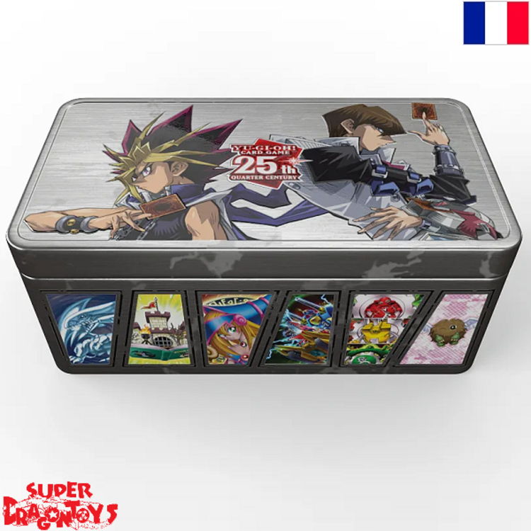 KONAMI YUGIOH TCG - TIN BOX [25IEME ANNIVERSAIRE] "LES MIRROIRS DU DUEL" - EDITION FRANCAISE