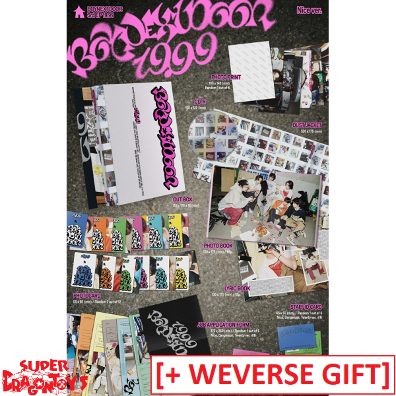 BOYNEXTDOOR (보이넥스트도어) - [19.99] - 3RD EP + [WEVERSE