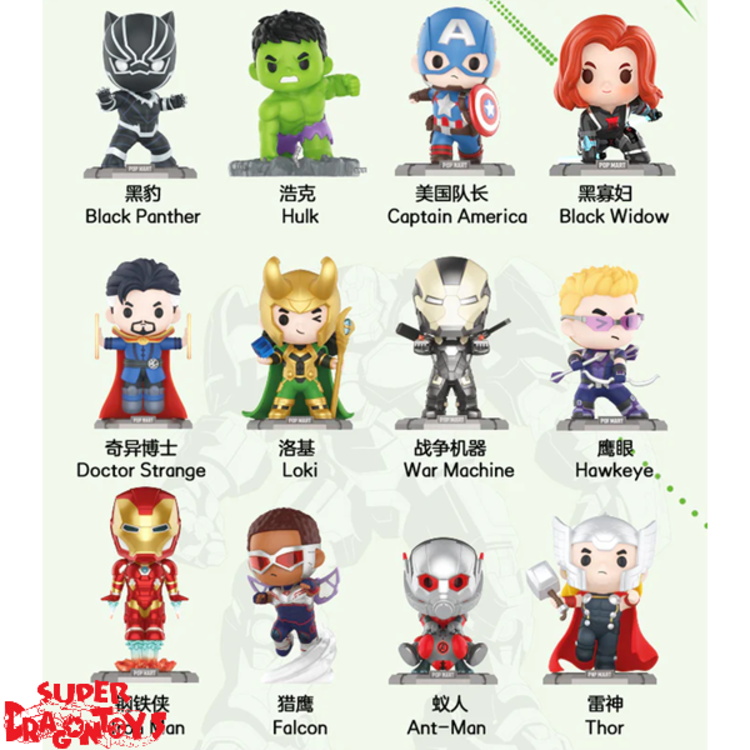 POP MART POP MART - MARVEL AVENGERS ["CLASSIC" SERIES] - BLINDBOX MINI FIGURE