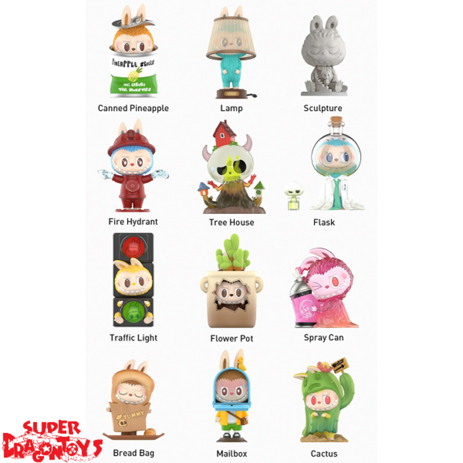 THE MONSTERS Almost Hidden 7点セット THE MONSTERS Almost Hidden Blind Box Series