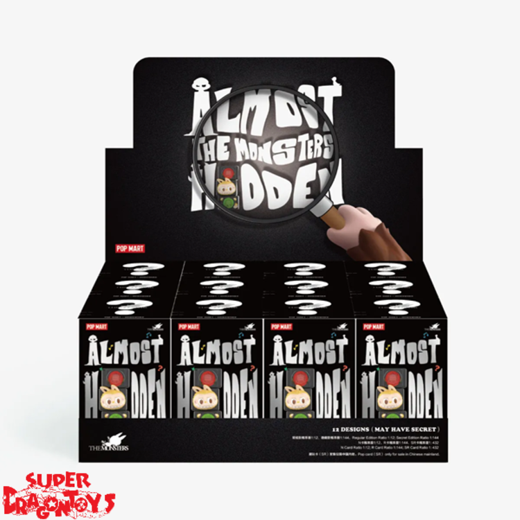 POP MART POP MART - THE MONSTERS ["ALMOST HIDDEN" SERIES] - BLINDBOX MINI FIGURE