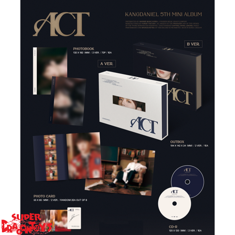 KANG DANIEL (강다니엘) - ACT - 5TH MINI ALBUM