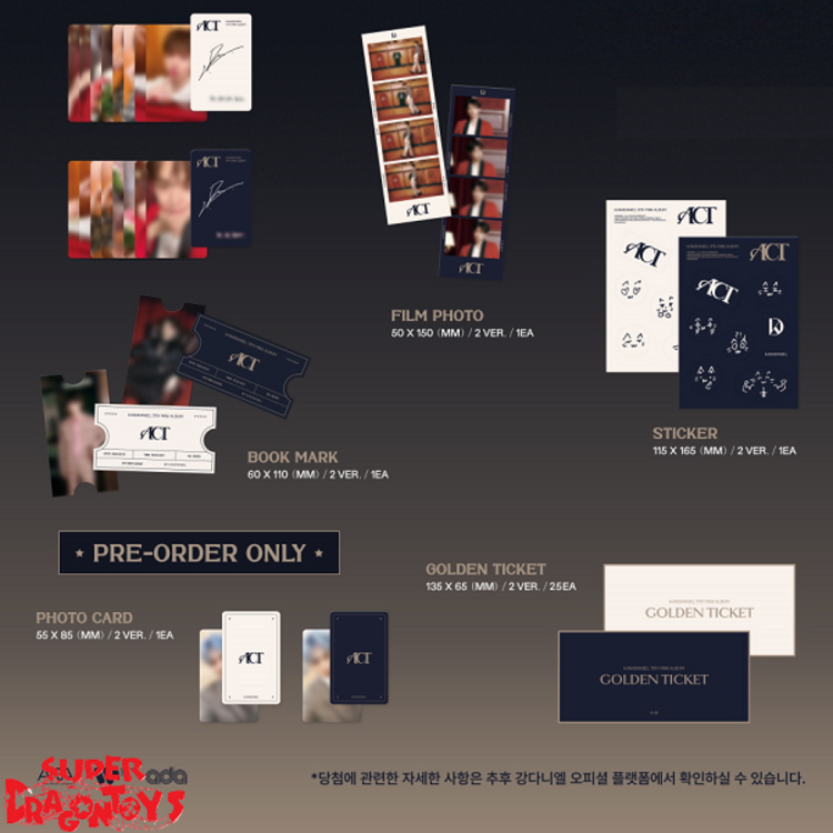 KANG DANIEL (강다니엘) - ACT - 5TH MINI ALBUM