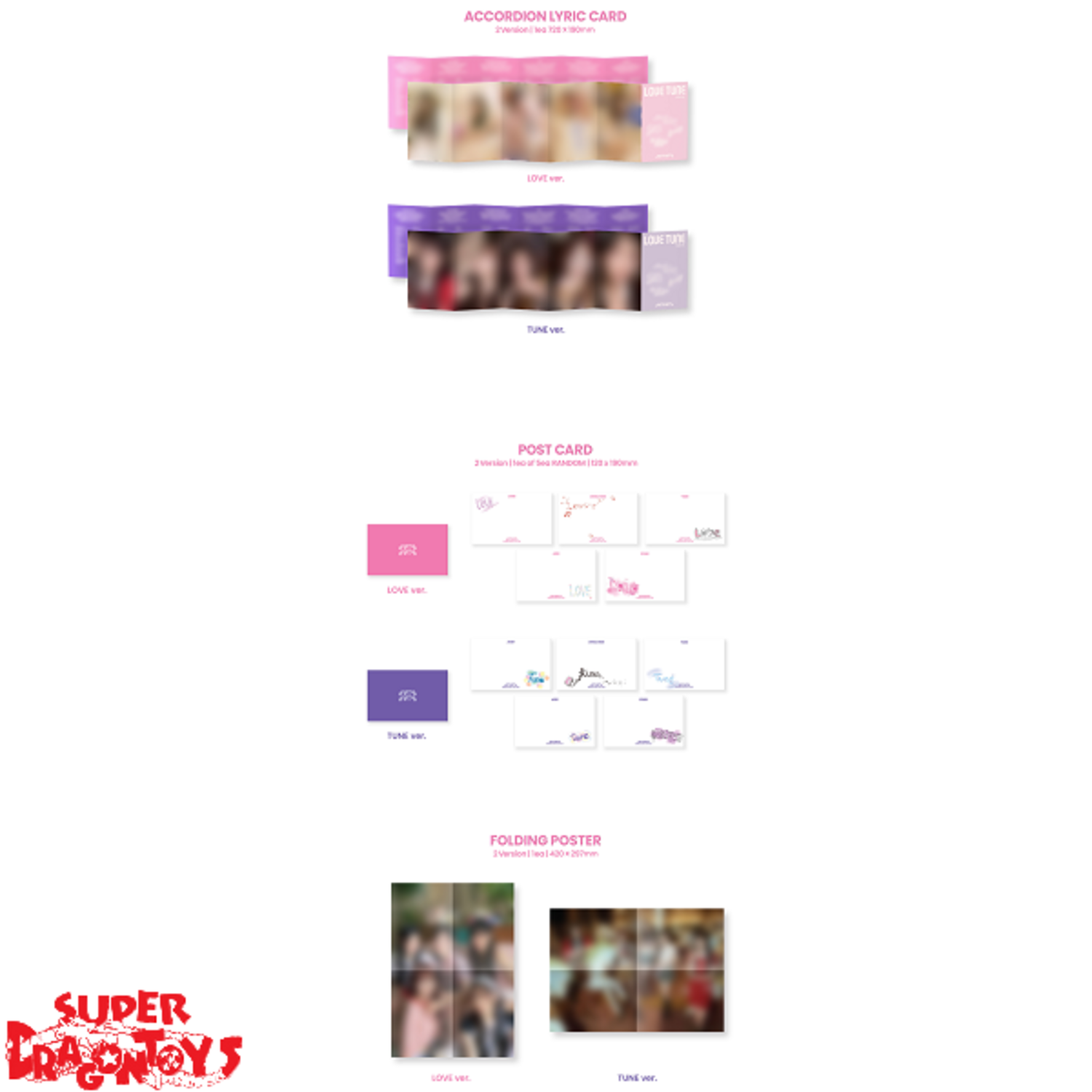 FIFTY FIFTY (피프티 피프티) - LOVE TUNE - 2ND MINI ALBUM - SUPER