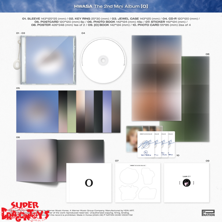 HWASA (화사) [MAMAMOO] - [O] - 2ND MINI ALBUM