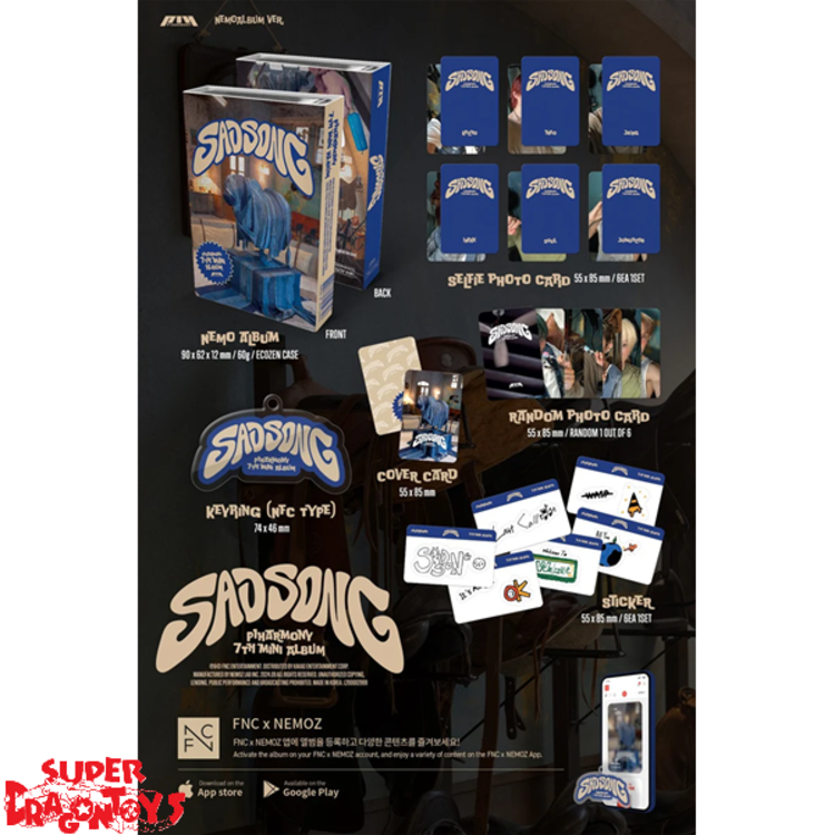 P1HARMONY (피원하모니) - SAD SONG - [NEMO VER.] - 7TH MINI ALBUM