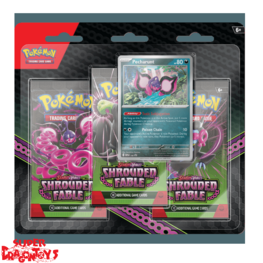 POKEMON TCG - TRIPACK ["SCARLET & VIOLET : SHROUDED FABLE] - ENGLISH EDITION