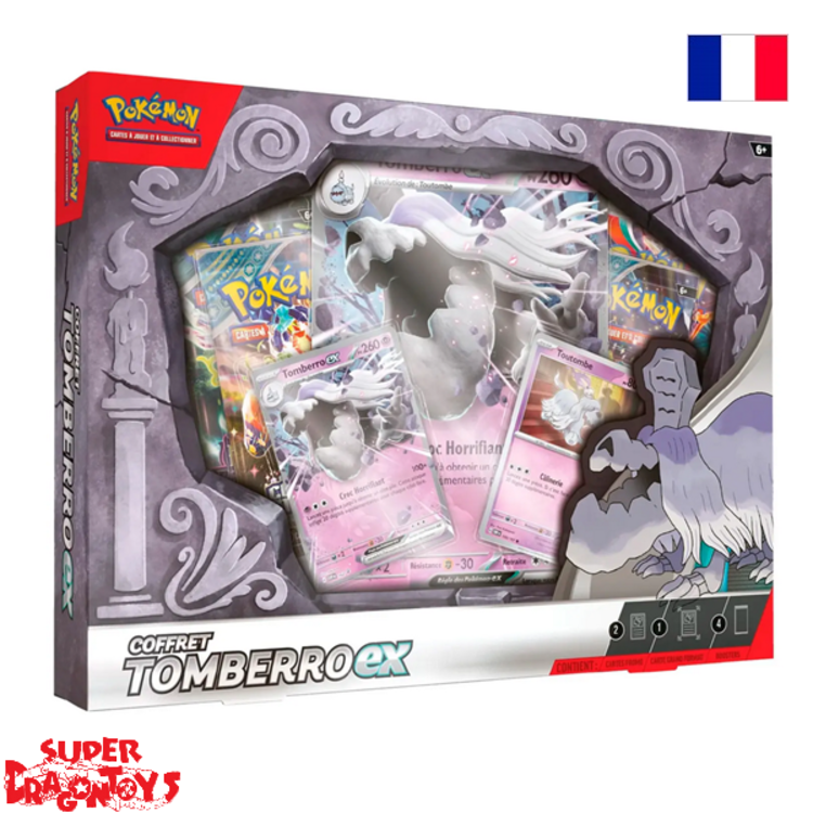 POKEMON TCG - COFFRET  "TOMBERRO EX" - EDITION FRANCAISE