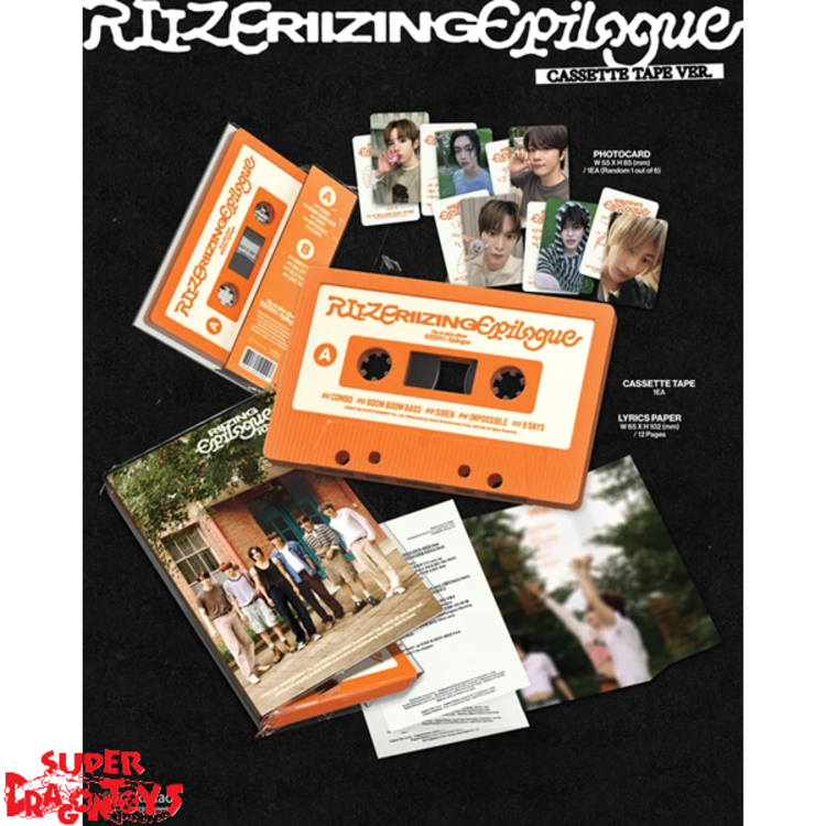 RIIZE (라이즈) - RIIZING : EPILOGUE - [CASSETTE TAPE VER.] - 1ST MINI ALBUM