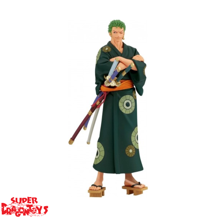 BANPRESTO ONE PIECE - RORONOA ZORO [WANOKUNI VER.] - DXF "THE GRANDLINE SERIES" FIGURE
