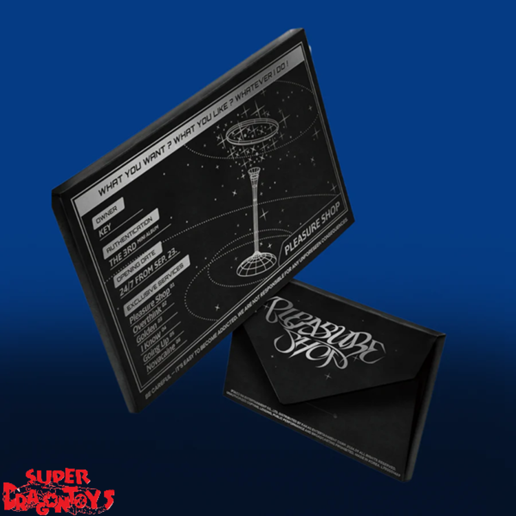 KEY (키) [SHINEE] - PLEASURE SHOP - [INVITATION / QR VER.] - 3RD MINI ALBUM