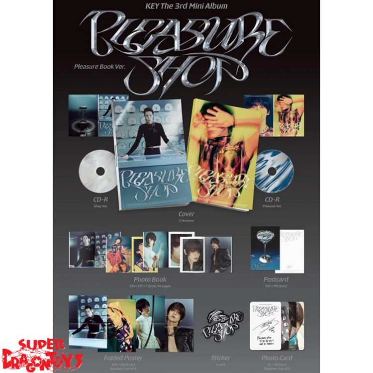 KEY (키) [SHINEE] - PLEASURE SHOP - [PHOTOBOOK VER.] - 3RD MINI ALBUM