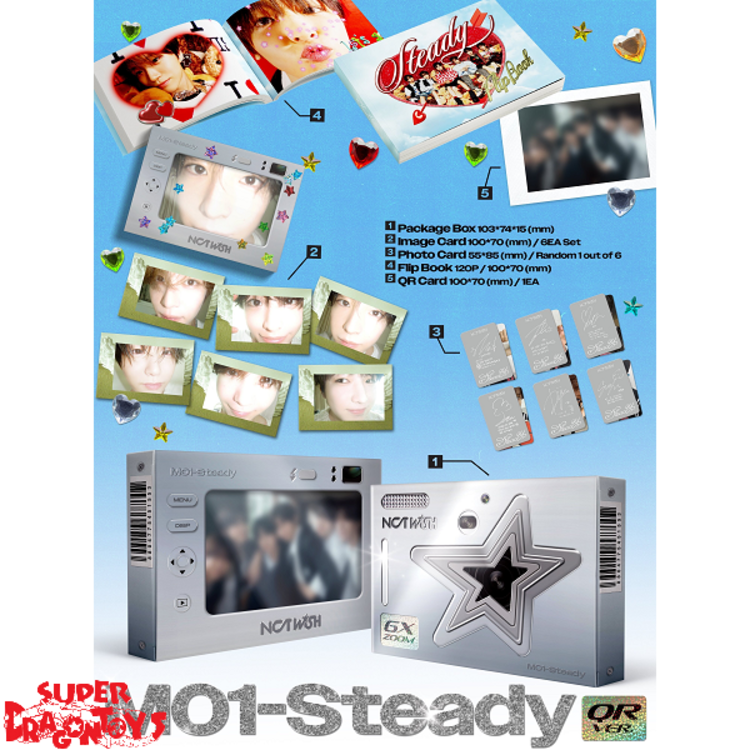 NCT WISH (엔시티 위시) - STEADY - [QR VER.] - 1ST MINI ALBUM