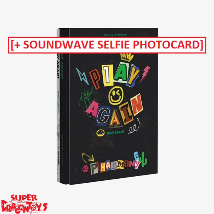 P1HARMONY (피원하모니) - 4TH PHOTO BOOK [P1AY AGAIN] + [2 SOUNDWAVE PHOTOCARDS]