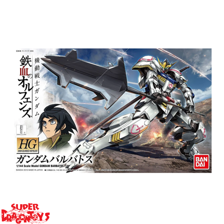 BANDAI GUNDAM : IRON-BLOODED ORPHAN - GUNDAM BARBATOS - "HG 1/144 " MODEL KIT