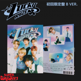 RIIZE (ライズ) - LUCKY - [LIMITED VER. B] - 1ST SINGLE ALBUM (JAPAN)