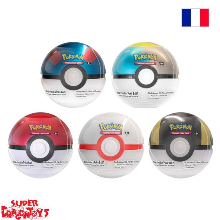 POKEMON TCG - POKEBALL TIN BOX - EDITION FRANCAISE