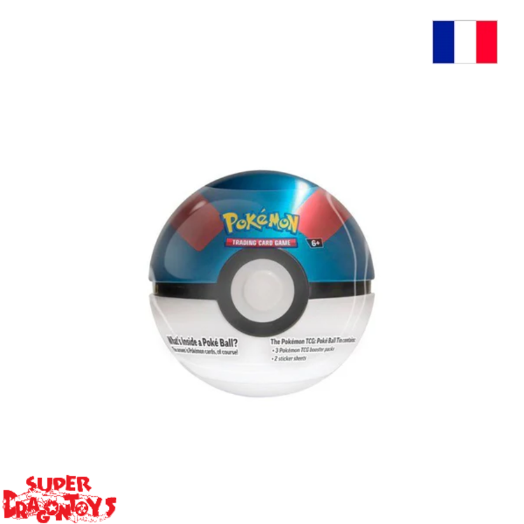POKEMON TCG - POKEBALL TIN BOX - EDITION FRANCAISE