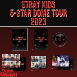 STRAY KIDS (ストレイキッズ) - [5 STAR] DOME TOUR 2023 - [BLU RAY] PACKAGE (JAPAN EDITION)