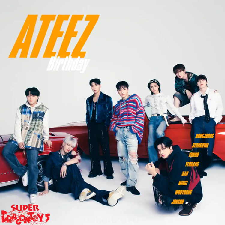 ATEEZ (エイティーズ) - BIRTHDAY - [FLASH PRICE VER.] - 4TH SINGLE ALBUM (JAPANESE EDITION)