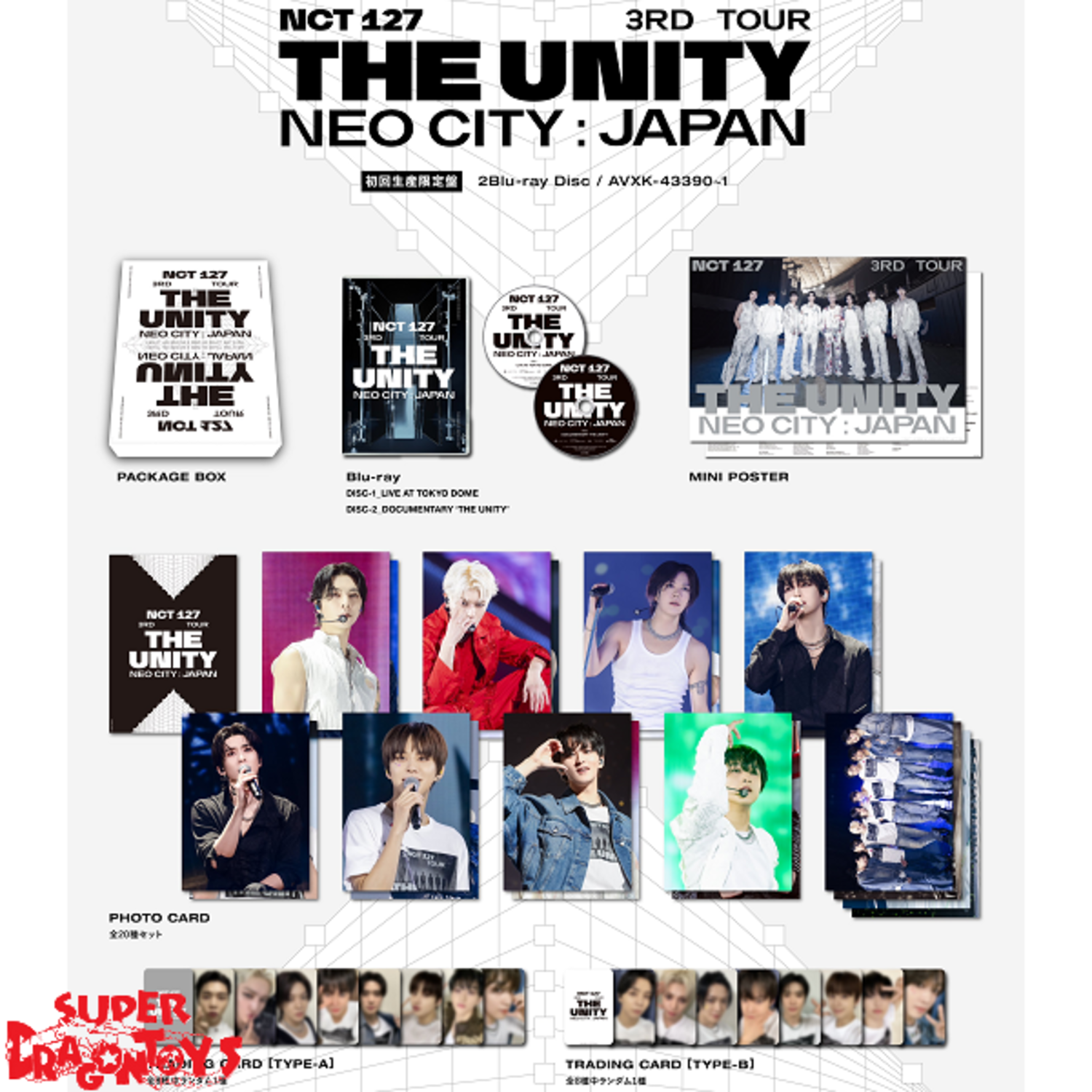 NCT127 - 3RD TOUR [NEO CITY : JAPAN - THE UNITY] - 2BR / LIMITED