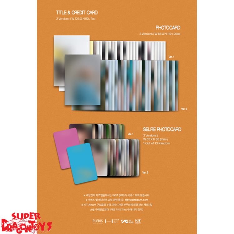 SEVENTEEN (세븐틴) - SPILL THE FEELS - [KIT VER.] - 12TH MINI ALBUM