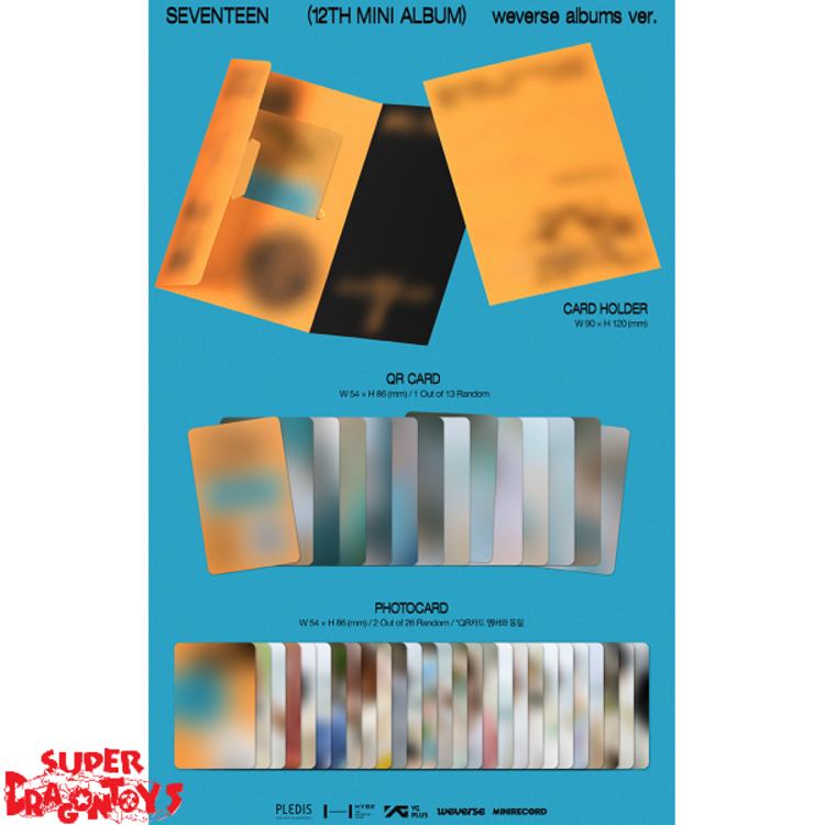 SEVENTEEN (세븐틴) - SPILL THE FEELS - [WEVERSE ALBUM] - 12TH MINI ALBUM