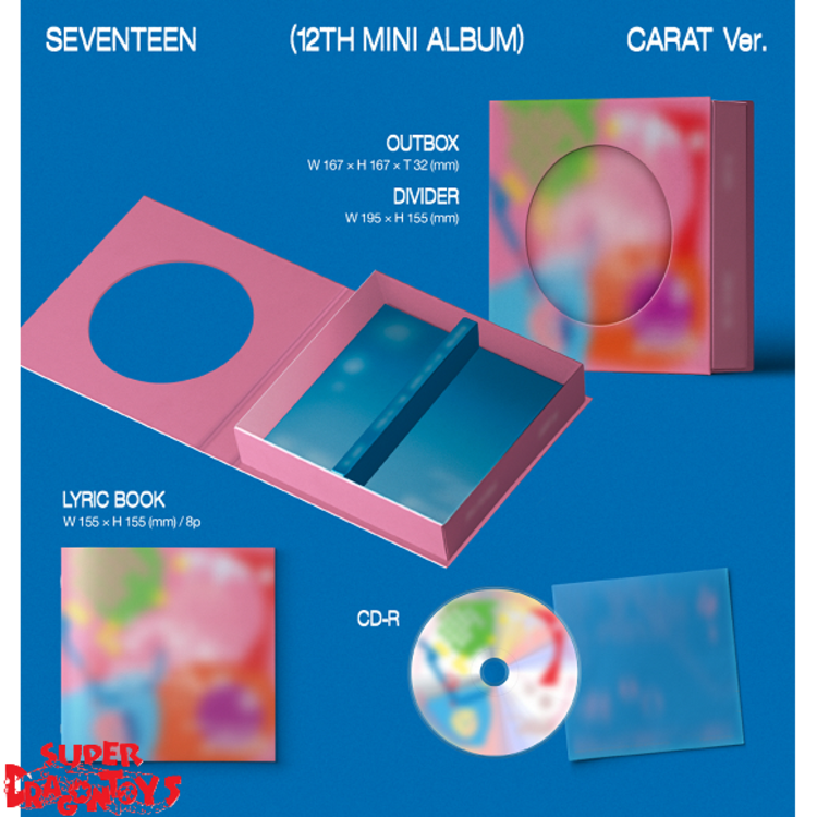 SEVENTEEN (세븐틴) - SPILL THE FEELS - [CARAT VER.] - 12TH MINI ALBUM