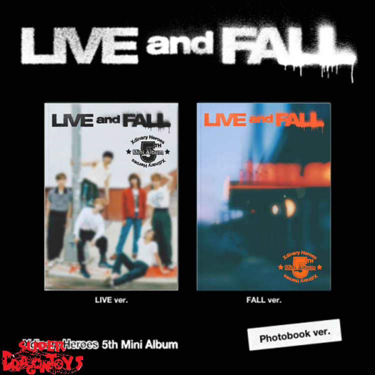 XDINARY HEROES (엑스디너리 히어로즈) - LIVE AND FALL - [PHOTOBOOK VER.] - 5TH MINI ALBUM