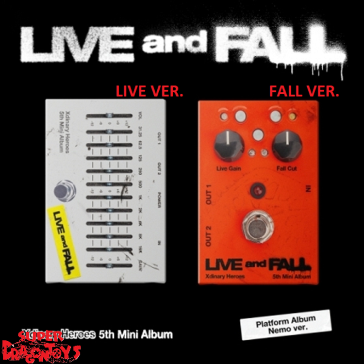 XDINARY HEROES (엑스디너리 히어로즈) - LIVE AND FALL - [NEMO VER.] - 5TH MINI ALBUM