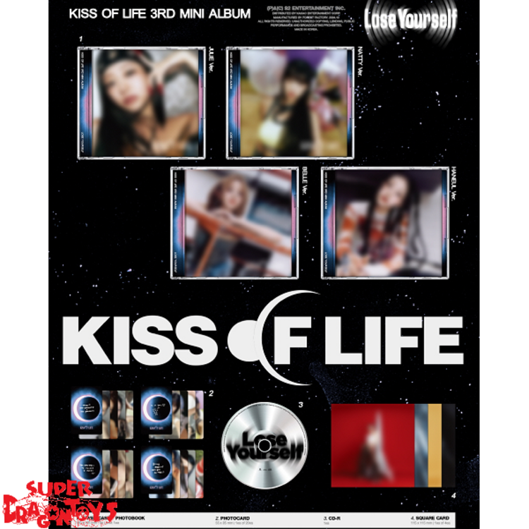 KISS OF LIFE (키스 오브 라이프) - LOSE YOURSELF - [JEWEL VER.] - 3RD MINI ALBUM