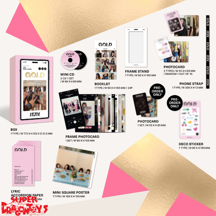 ITZY (있지) - GOLD - [PHONE BOX VER.] - MINI ALBUM