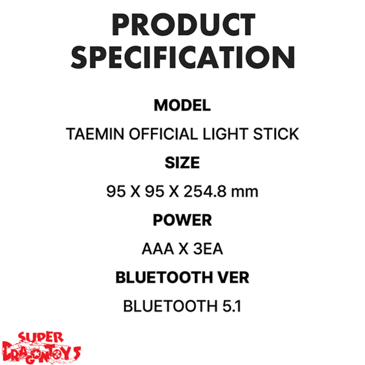 TAEMIN (태민) [SHINEE] - OFFICIAL LIGHT STICK