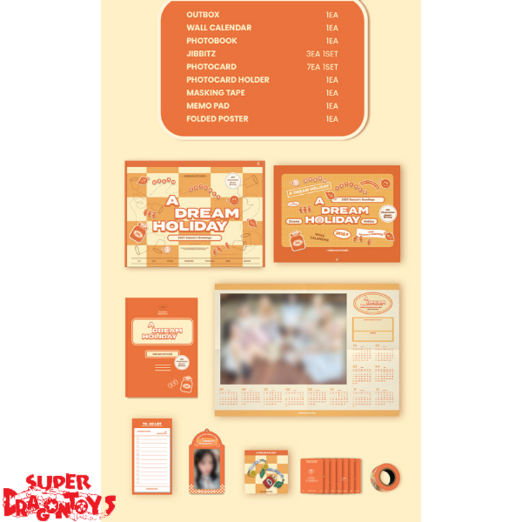 DREAMCATCHER (드림캐쳐) - 2025 SEASON'S GREETINGS "A DREAM HOLIDAY" - [WALL CALENDAR] PACKAGE + [SOUNDWAVE PHOTOCARD]