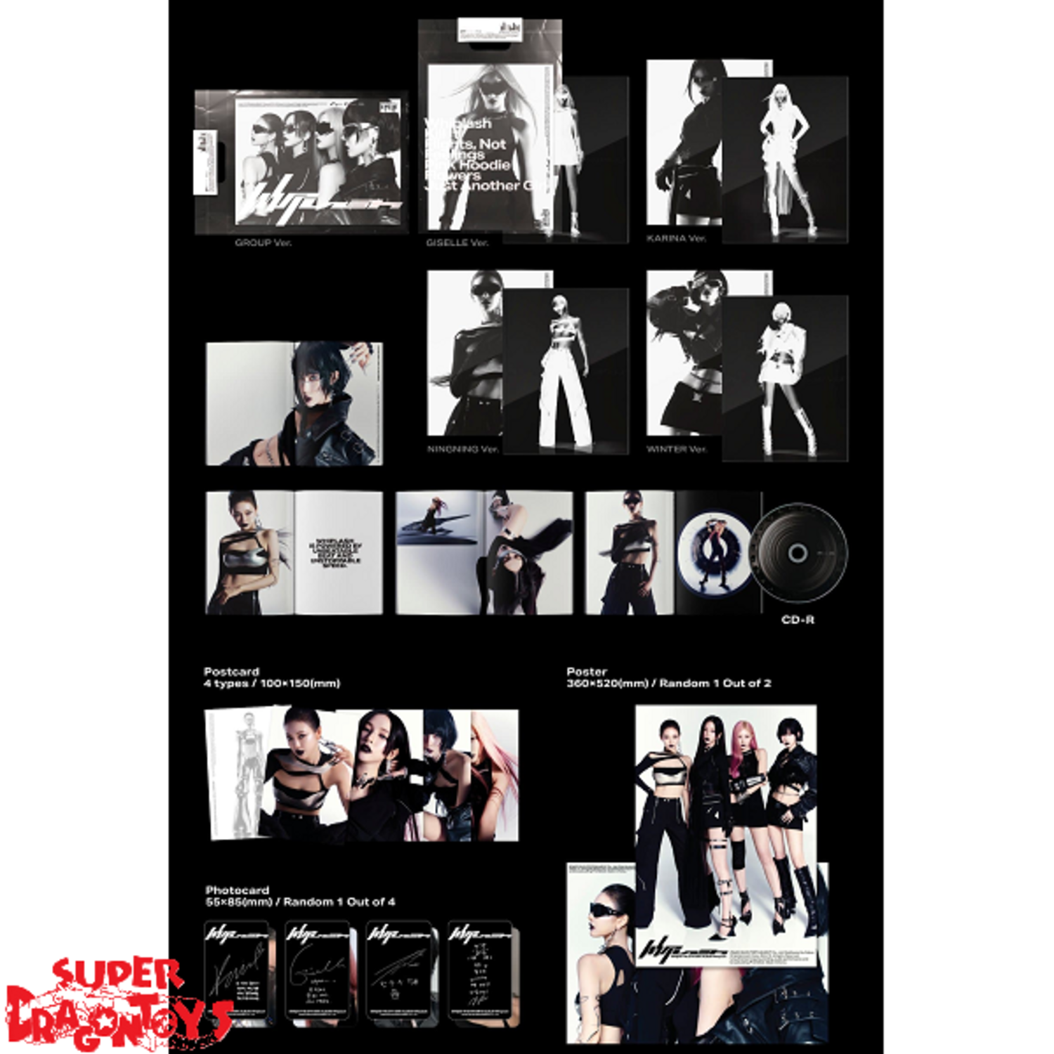 AESPA (에스파) - WHIPLASH - [BEAT VER.] - 5TH MINI ALBUM